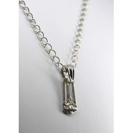 Recycled Silverware jewelry pendant created from actual vintage silver-plate spoons and forks handcrafted necklace SWP4