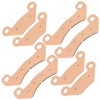 Caltric Front & Rear Brake Pads for John Deere M-Gator