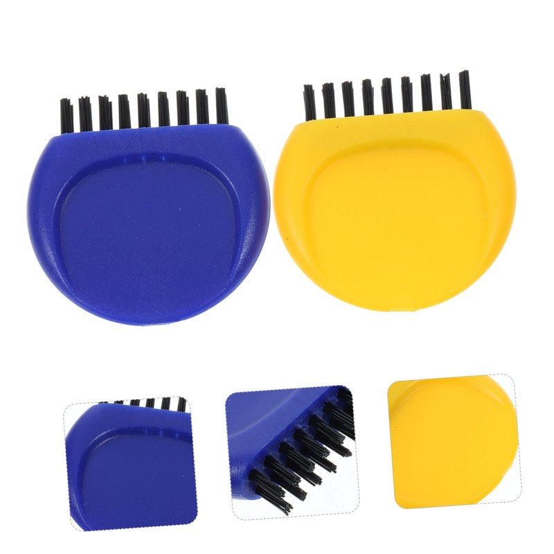 Kisangel 12pcs Golf Brush Soft Bristles for Cleaning Lightweight and