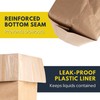 Wenses Trash Compactor Bags for Kitchen (12-Pack), 25% Thicker Kraft