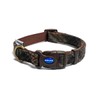 Ancol Country Check Adjustable collar 20-30cm, Brown