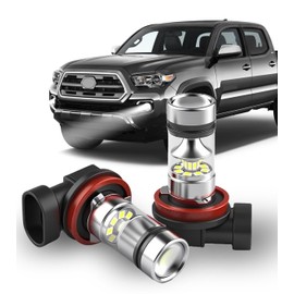 QIFANSAIL 2 Pcs Tacoma Lights Bulbs Compatible with 2012-2023 Toyota Tacoma, 6500K Cool White, Plug and Play