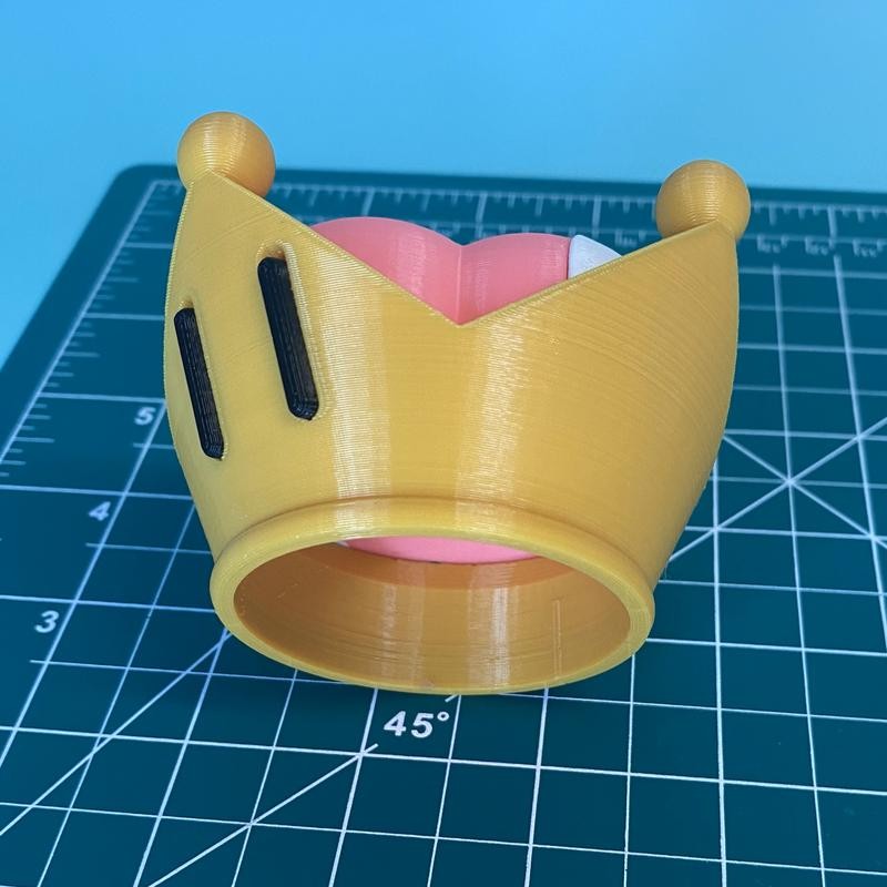 Bowsette Crown Cosplay - Color: Black