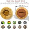 2pcs Bird Nest for Cage Swing, Chewproof Small Bird Bed