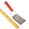Chef Inox Stainless Steel Scraper Griddle with Wood Handle