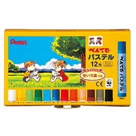 ぺんてる パステル GHSR-12 12色
