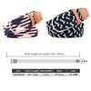 Women Elastic Woven Linen Casual Braided Elastic Belt Multicolor 2