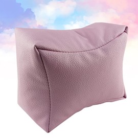 Baluue 1pc Comfortable Manicure Hand Rest Pillow Washable Wrist Cushion for Nail Art Salon Portable Pu Sponge Design for Home and Salon Use