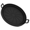 2PCS Fryer Silicone Liners Round 21cm Diameter with Handle Fryer