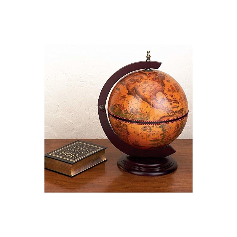 13 inch Diameter Italian Replica Globe Bar