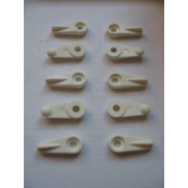 Generic 10 Window Screen Storm Clip Plastic Sash White Holder Mobile Home Bomar hatches