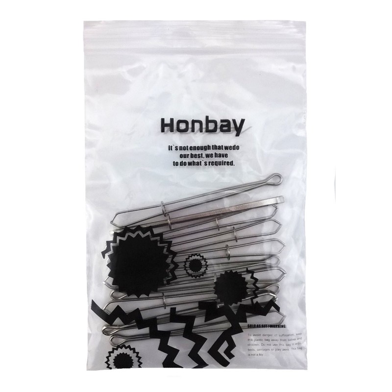 Honbay 10pcs Easy Pull Bodkin Threader Tweezers Sewing Machine Tweezers