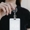 Heavy Duty Badge Reels Retractable Badge Holder with Belt Clip