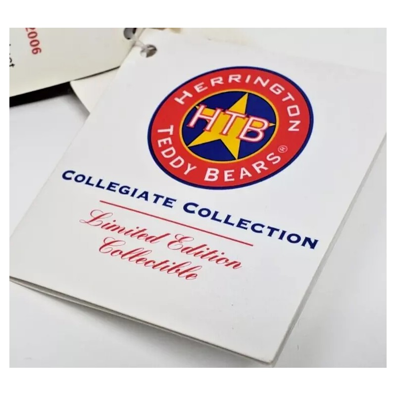 NORTH DAKOTA STATE BISON PLUSH CHEERLEADER TEDDY BEAR 10" HERRINGTON