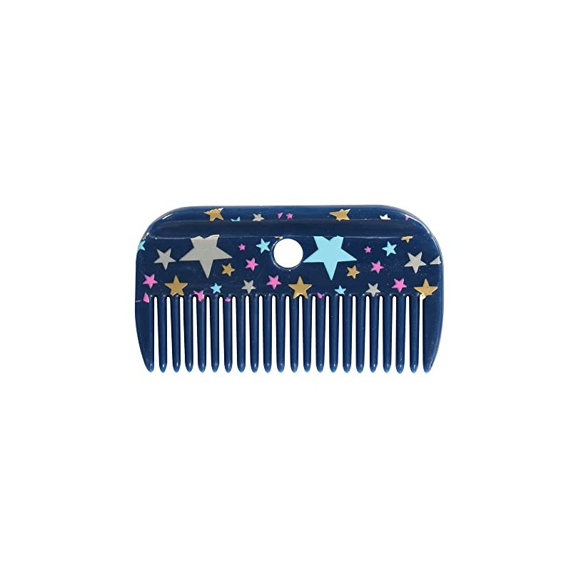 PFIFF Mane Comb Star Magic Blue