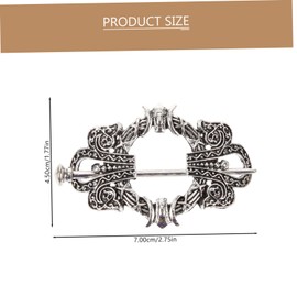 FOMIYES Ancient Style Hairpin Viking Hair Stick Light Weight Hair Bun for Women Girls