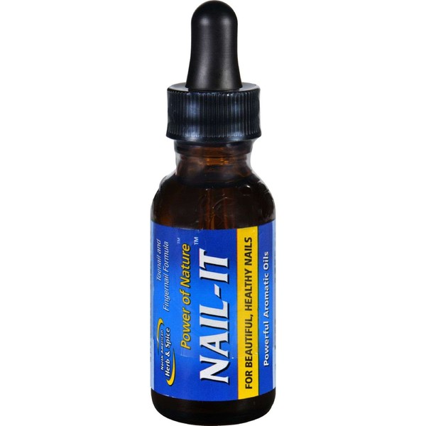 North American Herb & Spice NAIL-IT - 1 fl. oz - Toenail & Fingernail Formula - For Beautiful, Healthy Nails - Non-GMO