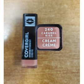 COVERGIRL 2 Pack: Covergirl Exhibitionist Creme Lipstick *#240 Caramel Kiss* (3525-12C)