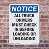 All Truck Drivers Must Check In OSHA Notice Rigid Plastic
