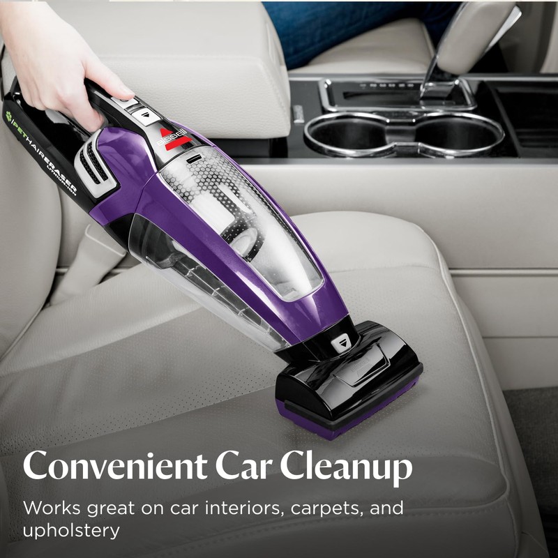 BISSELL Pet Hair Eraser Cordless Hand Vacuum, Lithium Ion, Home,