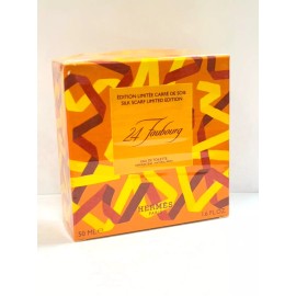 HERMÈS hermes 24 faubourg edition limite carre de soie silk scrf 1.7 edt old version