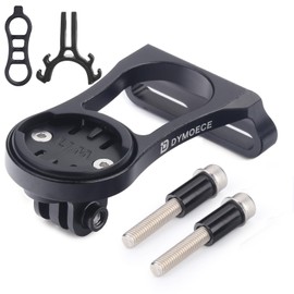 Dymoece Bicycle Mount for Wahoo Compatible with Multiple Wahoo Computers Bicycle Mount Handlebar Mount with Light Adapter for Wahoo Elemnt, Elemnt Bolt, Elemnt Mini, Elemnt Roam