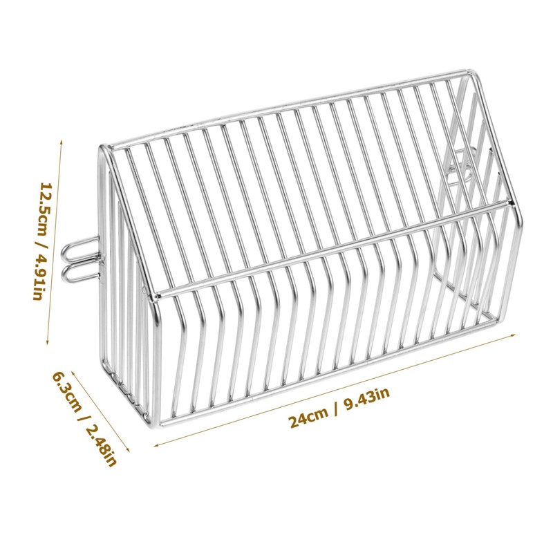 Operitacx Stainless Steel Downspout Filter Strainer Roof Gutter Guard for