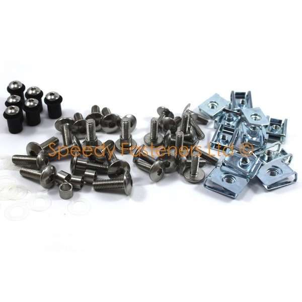 Speedy Fasteners fits Triumph Sprint ST 2005-2010 Complete Stainless Steel