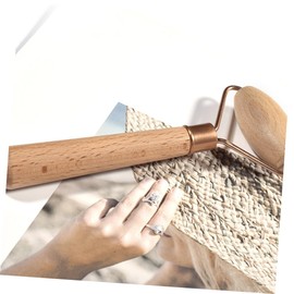 SAFIGLE Wooden Eye Beauty Roller Face Massaging Tool for Neck Back Natural Massager for Spa Care Static for Friends and Family