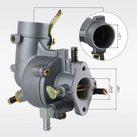 Carburetor Compatible with 390323 394228 398170 194412 190432 190402 195422 190400 170401 7HP 8HP 9HP Horizontal Engines Generator Troybilt Carb
