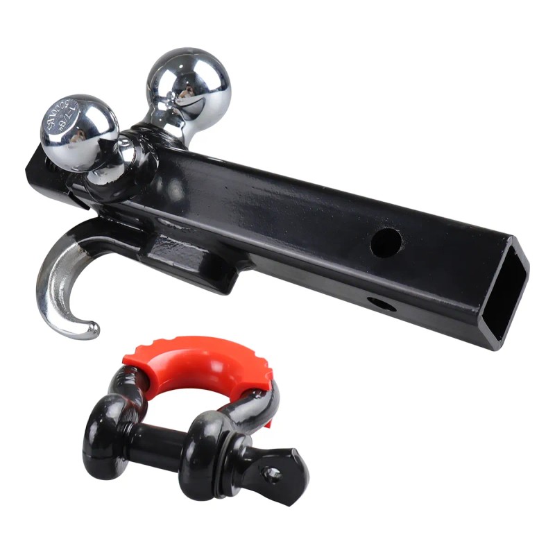 Enganche Remolque 3bolas 1-7/8,2-5/16 ,3/4, 10000lbs Negro