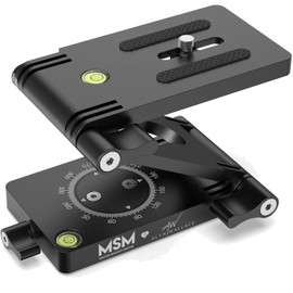 Z Flex Tilt Head Camera Tripod Mount - Universal Folding Z Flexible Angle Pan&Tilt Bracket | Multiway Tripod Head with Quick Release Plate Mounting for Camera/Compatible w/DSLR Canon Nikon Sony