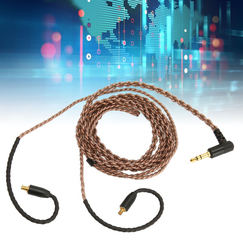 Earphone Replacement Cable Oxygen Free Copper Earphone Cable for ATH