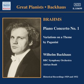 BRAHMS: Piano Concerto No. 1
