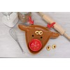 Transpac Y7786 Dolomite Reindeer Chip and Dip, Set of 4