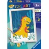 Ravensburger Painting by Numbers 20158 - Cheeky Dinosaur Children from