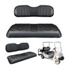 PZWLI 4PCS Golf Cart Seat Covers Kit, Front and Rear