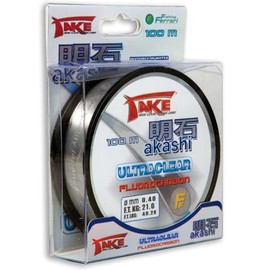 Lineaeffe Take Akashi Ultraclear Fluorocarbon 100 m 100 m D. 0.3 mm Fluorocarbon Fishing Line Invisible Sea Fresh Water Spinning Predator