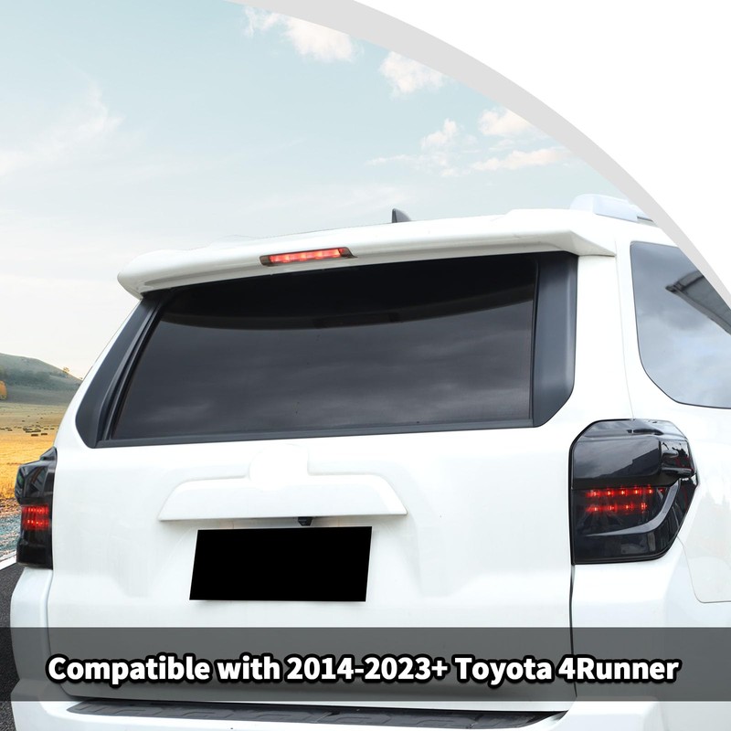 JWWY for 4Runner Tail Light Taillight Protection Cover Trim Compatible