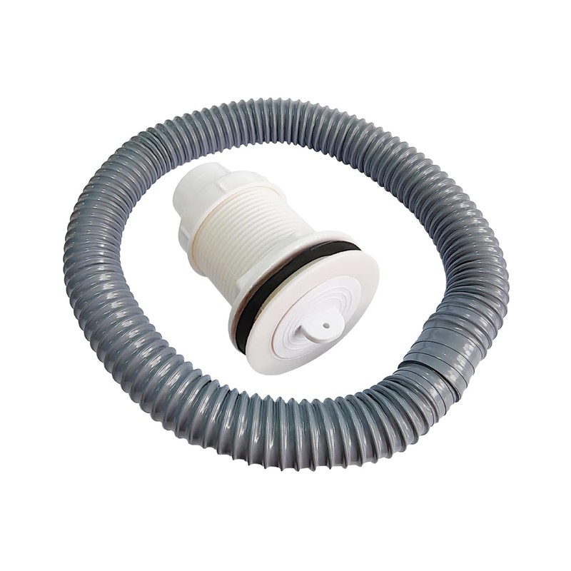 Qrity 1 x Siphon for the Kitchen Sink, Flexible Drain
