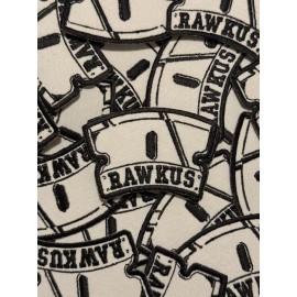 Unbranded Rawkus Records Patch - Black Star - Company Flow - Mos Def - indie hip hop 90s