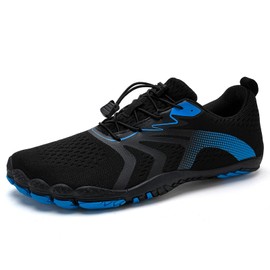WateLves - Zapatos de agua para hombres y mujeres, calcetines de agua descalzos, transpirables, anchos, para nadar al aire última intervensión, antideslizantes, zapatos de piscina para senderismo,