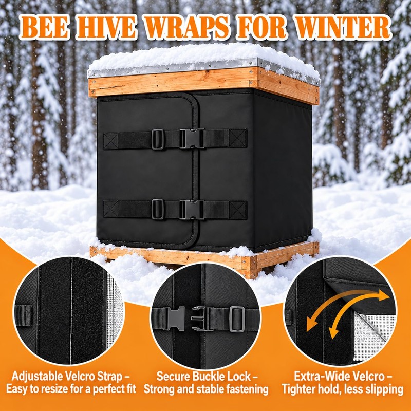 79" x 20" Winter Bee Hive Insulation Wrap for 8