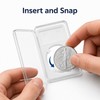 Commemorative Coin Slab Holder for Display and Protection - Transparent