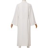 BLESSUME Priest Clergy Alb Pleats Front Wrap Alb Vestments