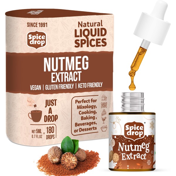 Spice Drop Nutmeg Extract - Up to 180 Drops Per