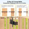 iBorn Fence Deck Hook Rail Heavy Duty Hummingbird Feeder Hanger