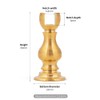 GAWEGM Big Ship Model Base Bracket Accessories : CNC Brass