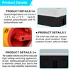 Main Switch Circuit Breaker 25A: 4-Pin Main Switch in Housing,