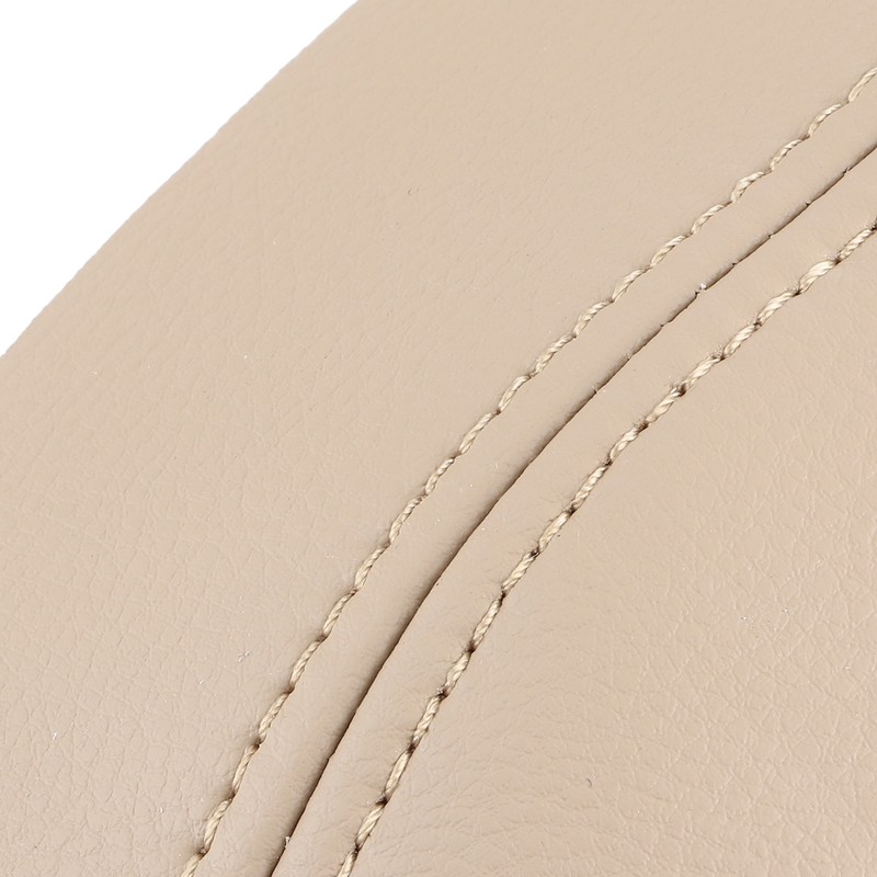 Front Door Panels Armrest Cover Microfiber Synthetic Leather Trim Sticker